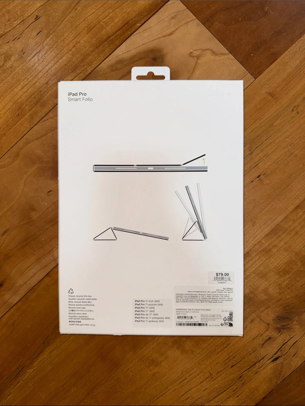 NEW & UNOPENED Apple iPad Pro Smart Folio Cover - Black
